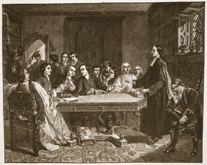 John Wesley og hans venner i Oxford, illustration fra 