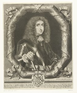 Portræt af Johannes Dominicus fra Zuniga og Fonseca af Martin Bouche