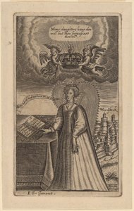 Dronning Elizabeth af Martin Droeshout