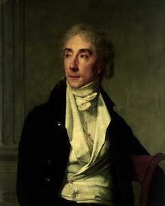 Baptiste Cadetin muotokuva, ranskalainen näyttelijä, Martin Drollingin (1752-1817) maalaus, öljy kankaalle