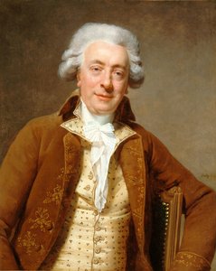 Portræt af arkitekten Claude-Nicolas Ledoux 1736-1806, 1790.