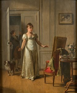 En overrasket kvinde, 1808.