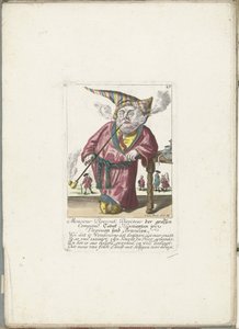 De dwerg Piperouk som direktør for et tobakshandlerfirma omkring 1710 Monsieur Piperouk, direktør for det store selskab Tabak Negotianten i Virginia og Brasilien (titel på objekt) Il Callotto resurcitato eller nyindrettet lille kabinet (serietitel af Martin Engelbrecht (attributed to)