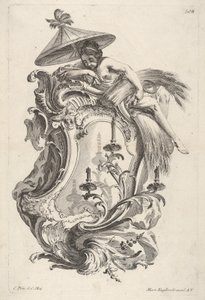 Sconce Representing Summer, fra Sconce Representing the 4 Years, ca. 1730-56. af Martin Engelbrecht