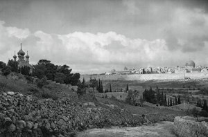 Jerusalem og Getsemane Have, 1937