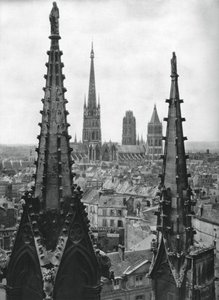 Rouen, Frankrig, 1937 af Martin Hurlimann