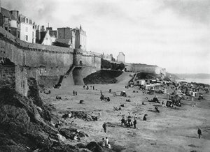 Saint-Malo, Frankrig, Bretagne, 1937 af Martin Hurlimann