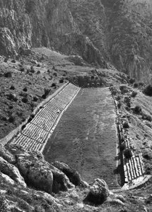 Stadion, Delphi, Grækenland, 1937.