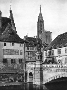 Strasbourg, Alsace, Frankrig, 1937 af Martin Hurlimann