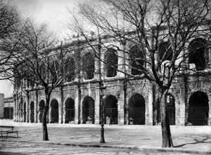 The Roman Arena, Nimes, Provence, Frankrig, 1937 af Martin Hurlimann