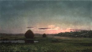 Marshes (olie på lærred) af Martin Johnson Heade