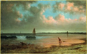 New England Coastal Scene af Martin Johnson Heade