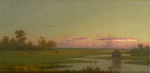Salt Marsh ved Southport, Connecticut, ca. 1862-1863 af Martin Johnson Heade