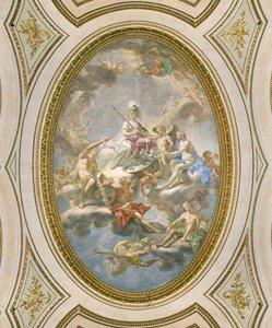 La Sapienza, loftet på Salone d Onore eller Sala Napoleonica, 1777