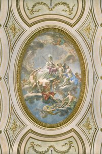La Sapienza, loftet på Salone d Onore eller Sala Napoleonica, 1777
