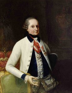 Nikolaus I, Prins Esterházy 1714-1790 i uniformen af sit ungarske infanteriregiment nr. 33