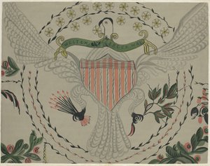 Vægmaleri, ca. 1939. af Martin Partyka