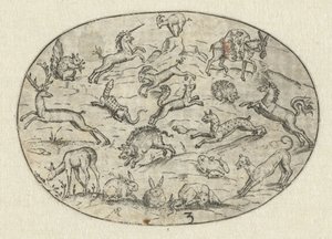 Oval med atten dyr Nev Thier Bvechlein (serietitel)