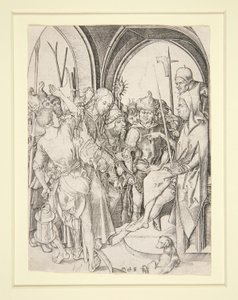Kristus før Annas af Martin Schongauer