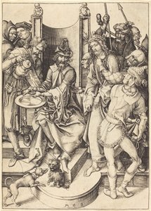Kristus før Pilatus af Martin Schongauer