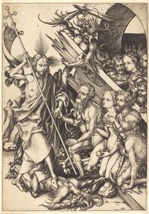 Kristus i Limbo af Martin Schongauer