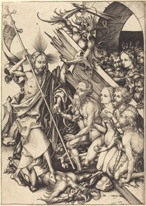 Kristus i Limbo af Martin Schongauer