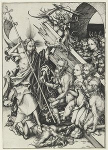 Kristus i Limbo af Martin Schongauer
