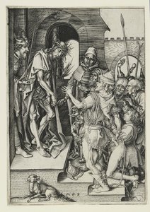 Ecce Homo, slutningen af det 15. århundrede af Martin Schongauer