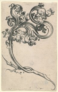 Blad Ornament af Martin Schongauer