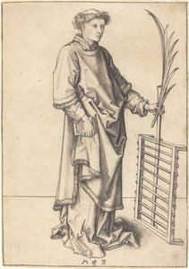 Sankt Lawrence af Martin Schongauer