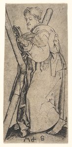 St. Andrew, ca. 1435-1491. af Martin Schongauer