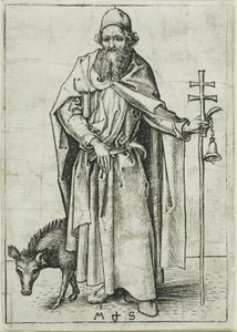Anthony, fra Apostlene af Martin Schongauer