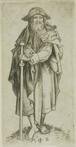 James Major, fra Apostlene af Martin Schongauer