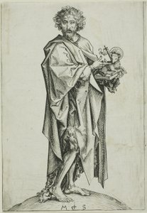 Johannes Døberen af Martin Schongauer