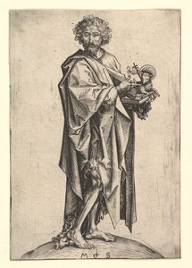 Johannes Døberen, ca. 1435-1491. af Martin Schongauer