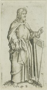 Judas, fra Apostlene af Martin Schongauer