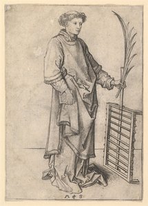 St. Lawrence, ca. 1435-1491. af Martin Schongauer