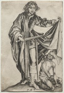 Sankt Martin. af Martin Schongauer