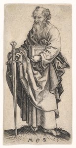 St. Paul, ca. 1435-1491. af Martin Schongauer