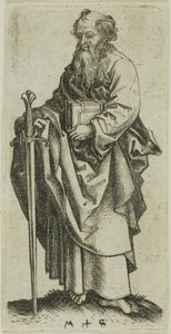 Paulus, fra Apostlene af Martin Schongauer