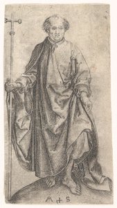 St. Philipp, ca. 1435-1491. af Martin Schongauer
