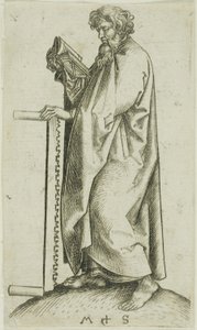 Simon, fra Apostlene af Martin Schongauer