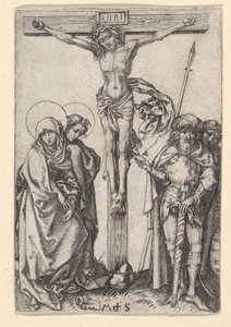Korsfæstelsen, ca. 1435-1491. af Martin Schongauer