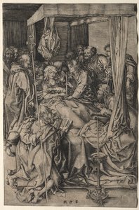 Jomfruens død af Martin Schongauer
