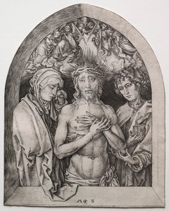 Sorgernes mand. af Martin Schongauer