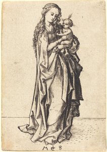Den lille Madonna og barnet af Martin Schongauer