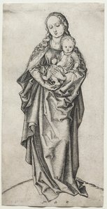 Jomfru og Barn. af Martin Schongauer