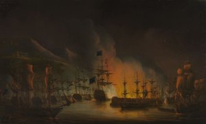 Bombningen af Algier af Martin Schouman