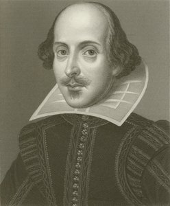 Shakespeare (gravering) af Martin the elder Droeshout