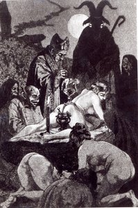 En sort messe, 1911 af Martin van Maele